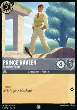 Prince Naveen - Penniless Royal - Rise of the Floodborn (Common) [2ROF-191]