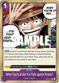 When You're at Sea You Fight against Pirates!! (OP05-076) - Awakening of the New Era (Rare) [OP05-076]