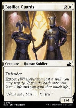 Basilica Guards - Ravnica Remastered (Common) [RVR-7]