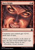 Burn Bright - Ravnica Remastered (Common) [RVR-103]