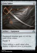 Civic Saber - Ravnica Remastered (Uncommon) [RVR-254]