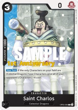 Saint Charlos (OP05-084) - Promos: Awakening of the New Era (Common) [OP05P-084]