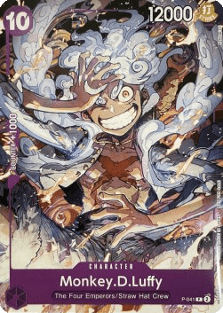 Monkey.D.Luffy (P-041) (V.1) - Promos (Promo) [P-041]