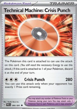 Technical Machine: Crisis Punch - Paldean Fates (Uncommon) [PAF-090]