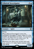 Ethereal Investigator - Commander: Murders at Karlov Manor (Rare) [MKC-105]