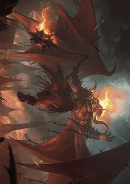 Art Series: Rakdos, Patron of Chaos (V.1) - Murders at Karlov Manor: Extras (Tip Card) [XMKM-A22]