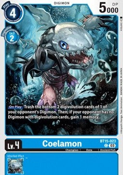 Coelamon (BT15-023) - Exceed Apocalypse (Common) [BT-15-023]