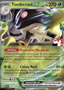 Toedscruel ex - Play! Pokémon Prize Pack Series Four (Promo) [PPS4-OBF 022]