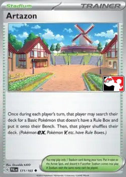 Artazon - Play! Pokémon Prize Pack Series Four (Promo) [PPS4-PAL 171]