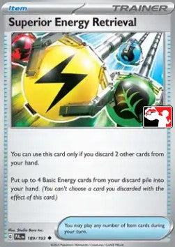 Superior Energy Retrieval - Play! Pokémon Prize Pack Series Four (Promo) [PPS4-PAL 189]