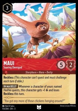 Maui - Soaring Demigod - Into the Inklands (Uncommon) [3INK-113]