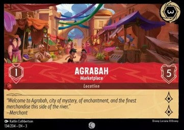 Agrabah - Marketplace - Into the Inklands (Common) [3INK-134]