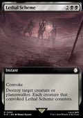 Lethal Scheme (V.1) - Universes Beyond: Fallout: Extras (Rare) [XPIP-464]