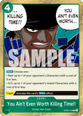 You Ain't Even Worth Killing Time!! (OP06-039) - Wings of the Captain (Rare) [OP06-039]