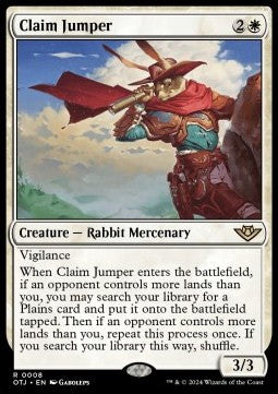 Claim Jumper - Outlaws of Thunder Junction (Rare) [OTJ-8]