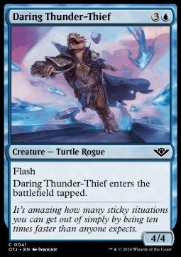 Daring Thunder-Thief - Outlaws of Thunder Junction (Common) [OTJ-41]