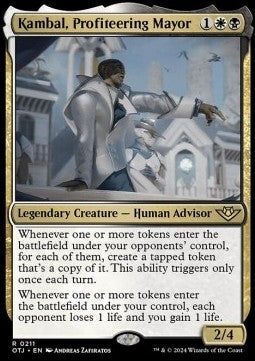 Kambal, Profiteering Mayor - Outlaws of Thunder Junction (Rare) [OTJ-211]