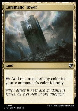 Command Tower - Commander: Outlaws of Thunder Junction (Common) [OTC-280]