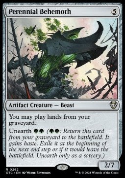 Perennial Behemoth - Commander: Outlaws of Thunder Junction (Rare) [OTC-262]
