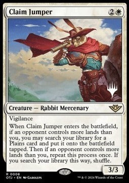 Claim Jumper (V.2) - Outlaws of Thunder Junction: Promos (Rare) [POTJ-8]