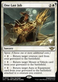 One Last Job (V.2) - Outlaws of Thunder Junction: Promos (Rare) [POTJ-22]
