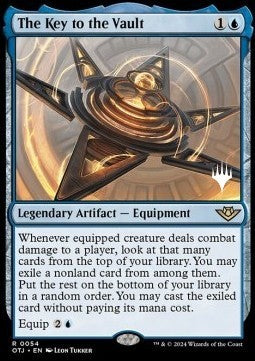 The Key to the Vault (V.2) - Outlaws of Thunder Junction: Promos (Rare) [POTJ-54]