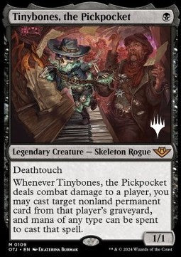 Tinybones, the Pickpocket (V.2) - Outlaws of Thunder Junction: Promos (Mythic) [POTJ-109]
