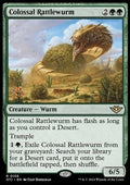 Colossal Rattlewurm (V.1) - Outlaws of Thunder Junction: Promos (Rare) [POTJ-159]
