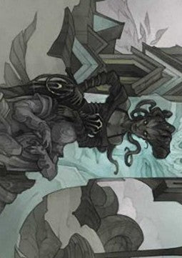 Art Series: Vraska Joins Up (V.1) - Outlaws of Thunder Junction: Extras (Tip Card) [XOTJ-A34]