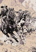 Art Series: Overwhelming Forces (V.1) - Outlaws of Thunder Junction: Extras (Tip Card) [XOTJ-A40]