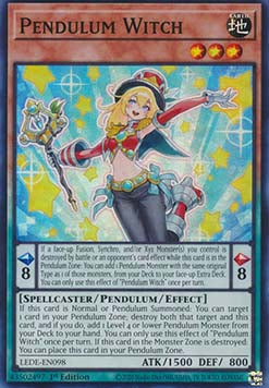 Pendulum Witch - Legacy of Destruction (Super Rare) [LEDE-098]