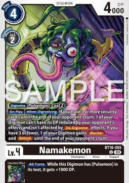 Namakemon (BT16-055) - Beginning Observer (Uncommon) [BT-16-055]
