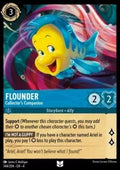 Flounder - Collector's Companion - Ursula's Return (Uncommon) [4URS-144]