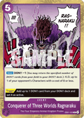 Conquerer of Three Worlds Ragnaraku (EB01-039) - Memorial Collection (Rare) [EB01-039]