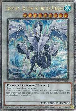 Trishula, Dragon of the Ice Barrier (V.5 - Quarter Century Secret Rare) - 25th Anniversary Rarity Collection II (Quarter Century Secret Rare) [RA02-026]