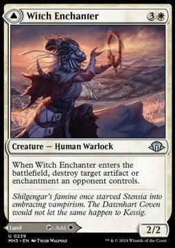 Witch Enchanter // Witch-Blessed Meadow - Modern Horizons 3 (Uncommon) [MH3-239]