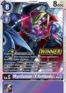 Myotismon (X Antibody) (P-145) (V.2) - Official Tournament Pack Events (Alternative Art) [OTPE-P-145]