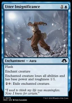 Utter Insignificance - Modern Horizons 3 (Common) [MH3-78]