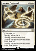 Austere Command - Commander: Modern Horizons 3 (Rare) [M3C-167]
