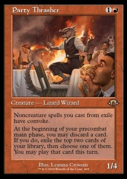Party Thrasher (V.2) - Modern Horizons 3: Extras (Rare) [XMH3-419]