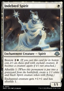 Indebted Spirit - Modern Horizons 3 (Uncommon) [MH3-31]