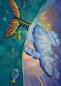 Art Series: Dreamtide Whale (V.1) - Modern Horizons 3: Extras (Tip Card) [XMH3-A02]