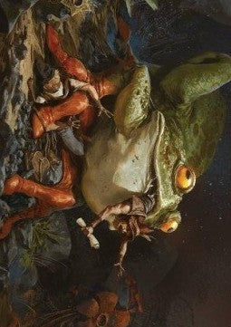 Art Series: Rampant Frogantua (V.1) - Modern Horizons 3: Extras (Tip Card) [XMH3-A32]