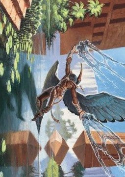 Art Series: Nadu, Winged Wisdom (V.1) - Modern Horizons 3: Extras (Tip Card) [XMH3-A14]