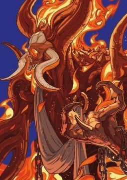 Art Series: Phlage, Titan of Fire's Fury (V.1) - Modern Horizons 3: Extras (Tip Card) [XMH3-A50]