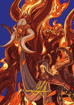 Art Series: Phlage, Titan of Fire's Fury (V.2)