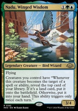 Nadu, Winged Wisdom - Modern Horizons 3: Promos (Rare) [PMH3-193]