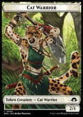 Cat Warrior Token (W 2/1) // Servo Token (A 1/1)