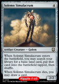 Solemn Simulacrum - Commander: Modern Horizons 3: Extras (Rare) [XM3C-306]
