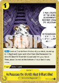 He Possesses the World's Most Brilliant Mind (OP07-114) - 500 Years into the Future (Uncommon) [OP07-114]